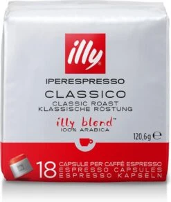 Illy - Iperespresso Koffie Home Classico 6 X 18 Capsules -KoffieLuxe Aanbiedingen Winkel 1010x1200
