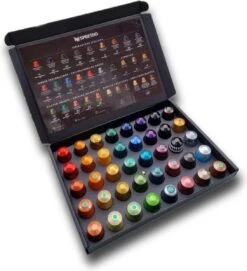 Koffie Proeverij Pakket Groot 40 Stuks Verschillende Smaken Met Mystery Card 'Get Well Soon' Met Persoonlijke (video) Boodschap | Verjaardag | Sinterklaas | Kerstpakket | Vaderdag | Moederdag | Jubileum | Valentijnsdag -KoffieLuxe Aanbiedingen Winkel 1093x1200 1