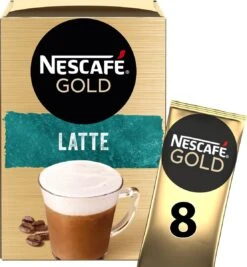 Nescafé Gold Latte Macchiato Oploskoffie - 6 Doosjes à 8 Zakjes -KoffieLuxe Aanbiedingen Winkel 1111x1200 4