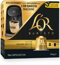 L'OR BARISTA XXL Filter Grand Matin (5) - 5 X 10 Koffiecups 24 L'OR BARISTA XXL Filter Grand Matin (5) - 5 X 10 Koffiecups -KoffieLuxe Aanbiedingen Winkel 1115x1200
