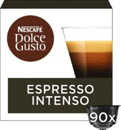 Nescafé Dolce Gusto Espresso Intenso Capsules - 90 Koffiecups -KoffieLuxe Aanbiedingen Winkel 1116x1200