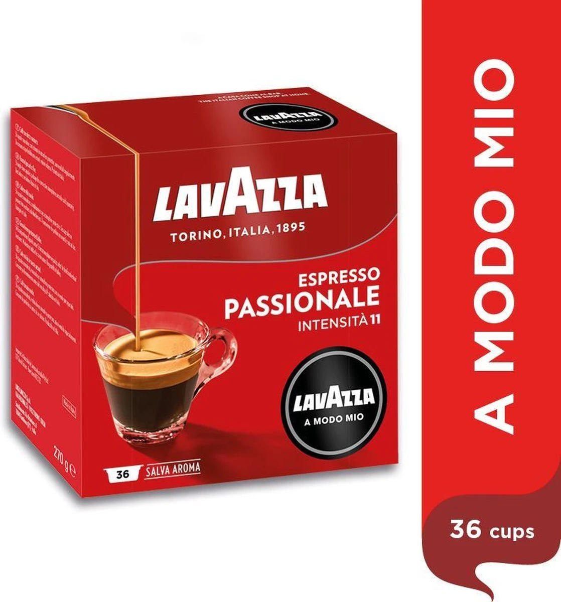 Lavazza A Modo Mio Passionale 36 Stuks 2 Lavazza A Modo Mio Passionale 36 Stuks - Afbeelding 2