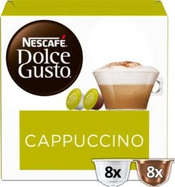Nescafé Dolce Gusto Cappuccino Capsules - 48 Koffiecups -KoffieLuxe Aanbiedingen Winkel 1122x1200
