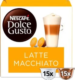 Nescafé Dolce Gusto Latte Macchiato Capsules - 90 Koffiecups -KoffieLuxe Aanbiedingen Winkel 1124x1200 1