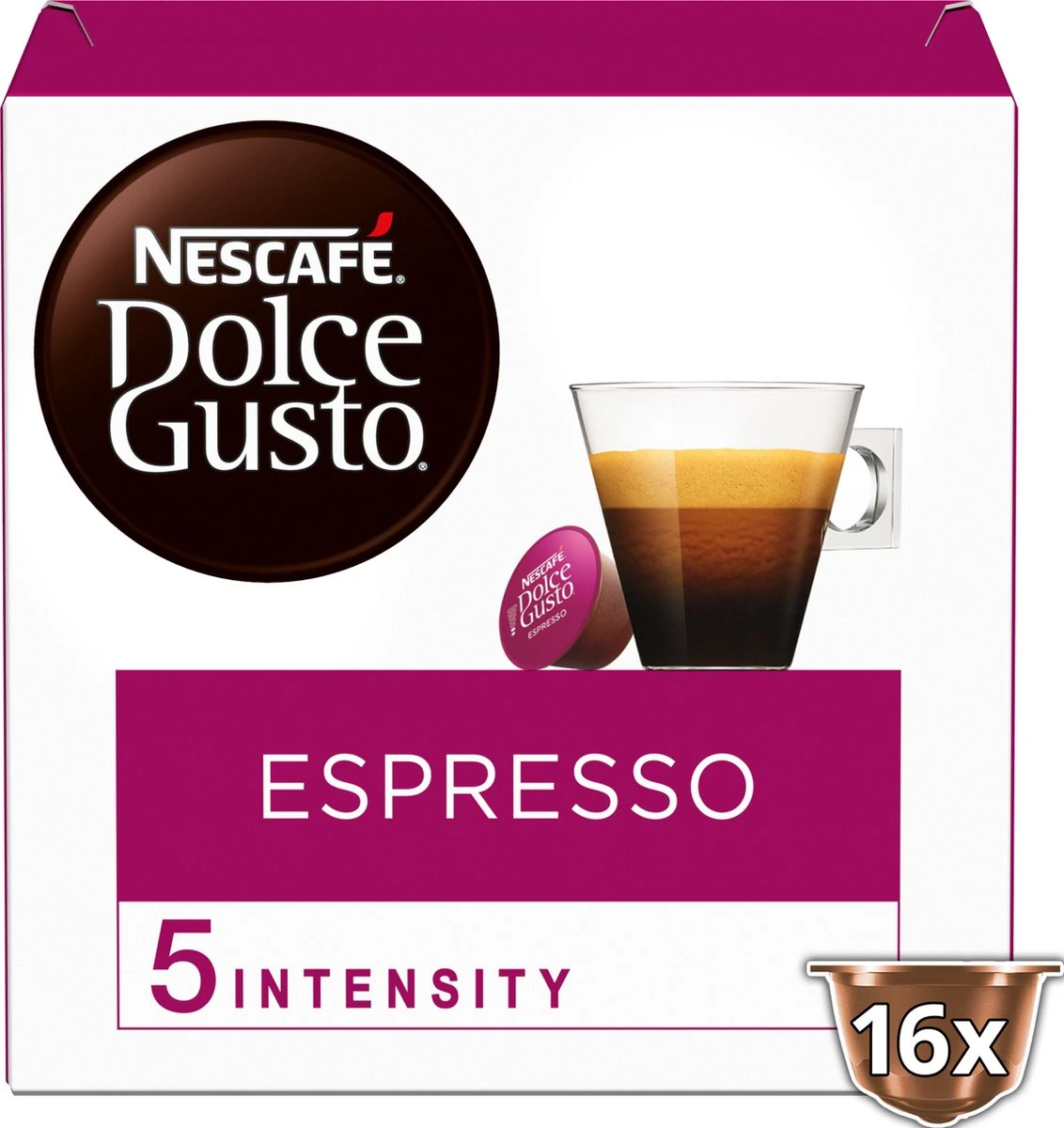 Nescafé Dolce Gusto Espresso Capsules - 48 Koffiecups 3 Nescafé Dolce Gusto Espresso Capsules - 48 Koffiecups - Afbeelding 3