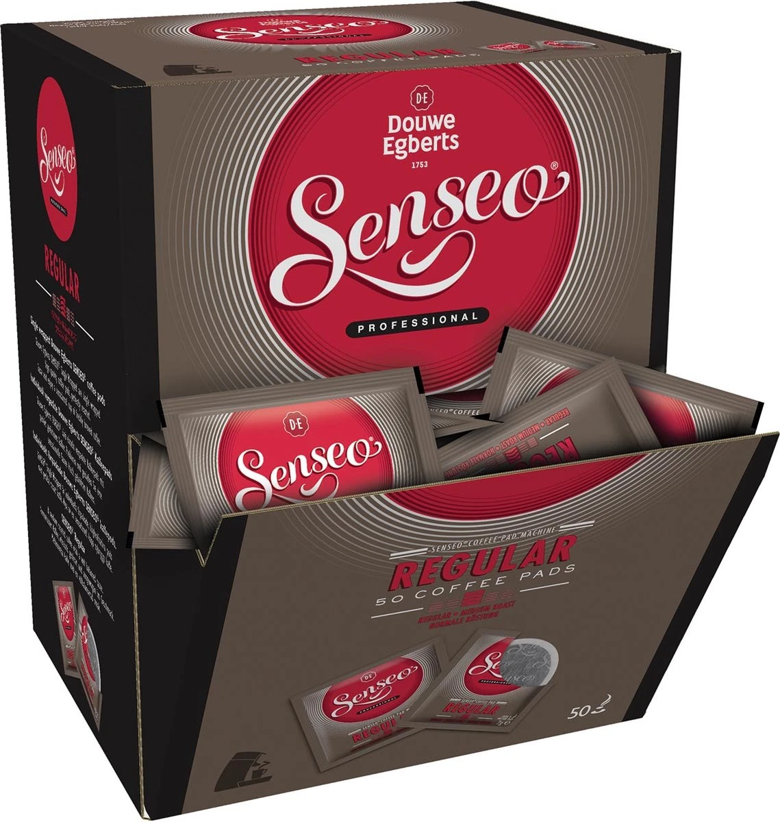 Koffiepads Douwe Egberts Senseo Regular 50st 1 Koffiepads Douwe Egberts Senseo Regular 50st