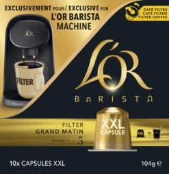 L'OR BARISTA XXL Filter Grand Matin (5) - 5 X 10 Koffiecups 21 L'OR BARISTA XXL Filter Grand Matin (5) - 5 X 10 Koffiecups -KoffieLuxe Aanbiedingen Winkel 1169x1200 2