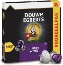 Douwe Egberts Lungo Intens Koffiecups - Intensiteit 8/12 - 10 X 20 Capsules 18 Douwe Egberts Lungo Intens Koffiecups - Intensiteit 8/12 - 10 X 20 Capsules -KoffieLuxe Aanbiedingen Winkel 1170x1200
