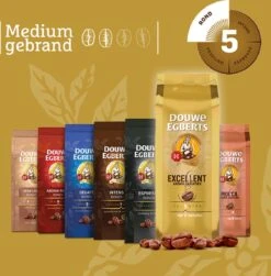 Douwe Egberts Excellent Gold Koffiebonen - 4 X 500 Gram 13 Douwe Egberts Excellent Gold Koffiebonen - 4 X 500 Gram -KoffieLuxe Aanbiedingen Winkel 1181x1200 2
