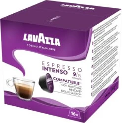 Lavazza Espresso Intenso Capsules - Geschikt Voor Dolce Gusto Apparaat - 16 Stuks X3 -KoffieLuxe Aanbiedingen Winkel 1187x1200 1