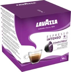 Lavazza Espresso Intenso Capsules - Geschikt Voor Dolce Gusto Apparaat - 6 X 16 Stuks -KoffieLuxe Aanbiedingen Winkel 1187x1200 3
