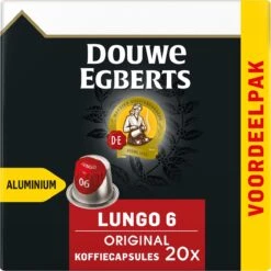 Douwe Egberts Lungo Original Koffiecups - Intensiteit 6/12 - 10 X 20 Capsules -KoffieLuxe Aanbiedingen Winkel 1198x1200 4