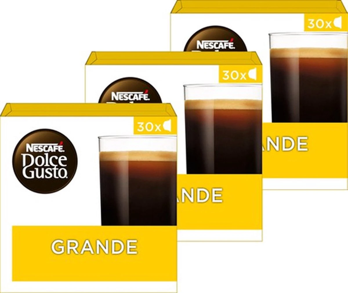 Nescafé Dolce Gusto Grande Capsules - 90 Koffiecups 1 Nescafé Dolce Gusto Grande Capsules - 90 Koffiecups