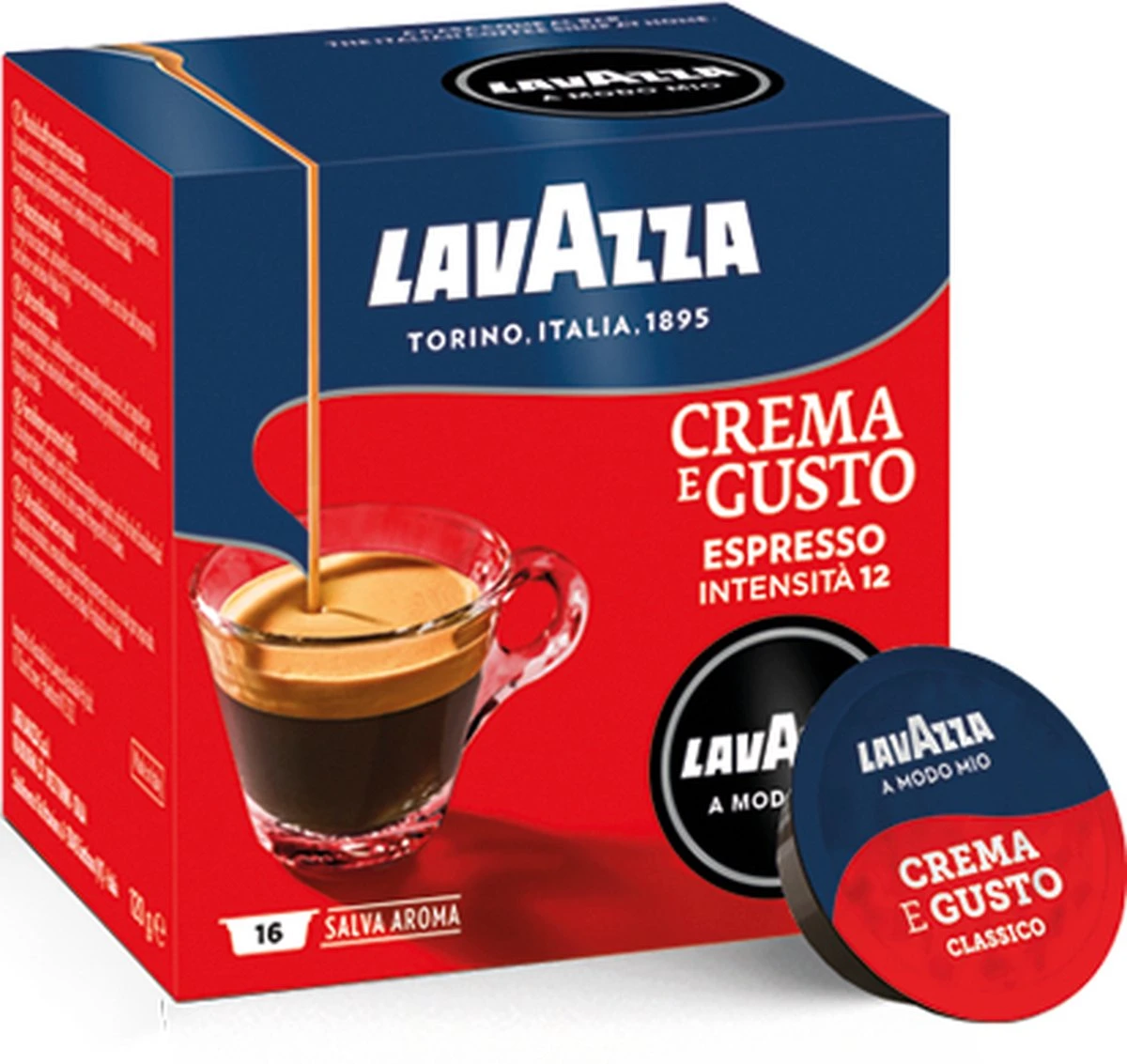 LAVAZZA A Modo Mio Crema E Gusto – 16 Cups 1 LAVAZZA A Modo Mio Crema E Gusto – 16 Cups
