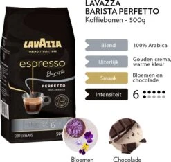 Lavazza Espresso Barista Perfetto Koffiebonen - 500 Gram X4 -KoffieLuxe Aanbiedingen Winkel 1200x1137