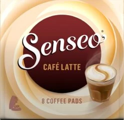 Senseo Café Latte Koffiepads - 2/9 Intensiteit - 4 X 8 Pads -KoffieLuxe Aanbiedingen Winkel 1200x1157 2