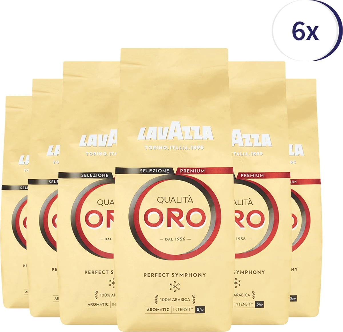 Lavazza Qualità Oro Koffiebonen 6 X 500g 1 Lavazza Qualità Oro Koffiebonen 6 X 500g