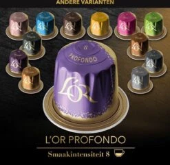 L'OR Lungo Profondo Koffiecups - Intensiteit 8/12 - 10 X 20 Capsules 21 L'OR Lungo Profondo Koffiecups - Intensiteit 8/12 - 10 X 20 Capsules -KoffieLuxe Aanbiedingen Winkel 1200x1173 16