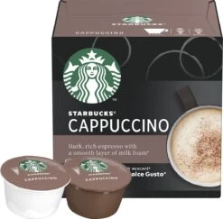 Starbucks By Dolce Gusto Cappuccino Capsules - 36 Koffiecups -KoffieLuxe Aanbiedingen Winkel 1200x1179