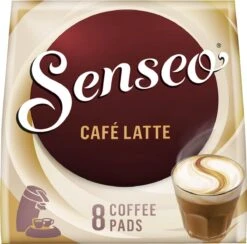 Senseo Café Latte Koffiepads - 2/9 Intensiteit - 4 X 8 Pads -KoffieLuxe Aanbiedingen Winkel 1200x1184 11
