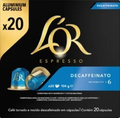L'OR Espresso Decaffeinato (6) - 10 X 20 Koffiecups -KoffieLuxe Aanbiedingen Winkel 1200x1187 7