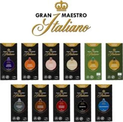 Gran Maestro Italiano - Lungo Intenso - Koffiecups - Nespresso Compatibel Capsules - Krachtige Smaak - 6 X 20 Cups -KoffieLuxe Aanbiedingen Winkel 1200x1191 1