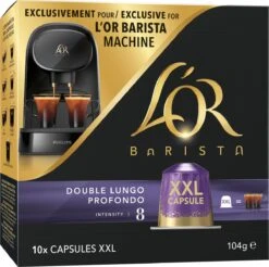 L'OR BARISTA XXL Lungo Profondo (8) - 5 X 10 Koffiecups -KoffieLuxe Aanbiedingen Winkel 1200x1196 3