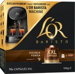 L'OR BARISTA XXL Forza (9) - 5 X 10 Koffiecups 19 L'OR BARISTA XXL Forza (9) - 5 X 10 Koffiecups -KoffieLuxe Aanbiedingen Winkel 1200x1197 5