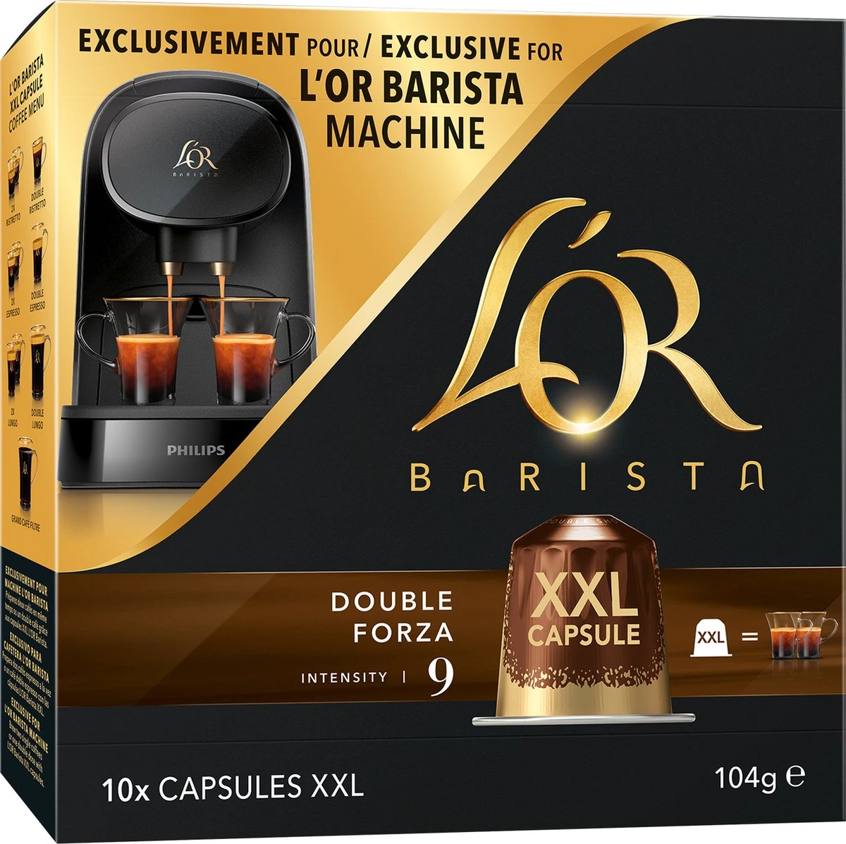 L'OR BARISTA XXL Forza (9) - 5 X 10 Koffiecups 8 L'OR BARISTA XXL Forza (9) - 5 X 10 Koffiecups - Afbeelding 8
