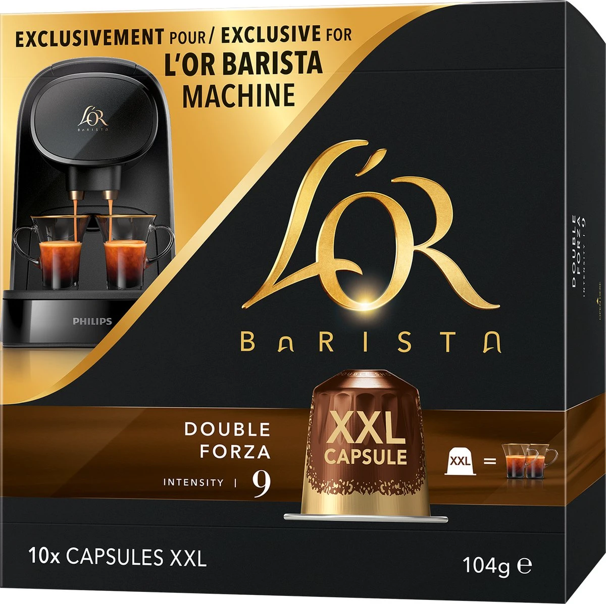 L'OR BARISTA XXL Forza (9) - 5 X 10 Koffiecups 11 L'OR BARISTA XXL Forza (9) - 5 X 10 Koffiecups - Afbeelding 11