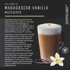 Starbucks By Dolce Gusto Capsules Madagascar Vanilla Macchiato- 3 Doosjes à 12 Koffiecups -KoffieLuxe Aanbiedingen Winkel 1200x1198