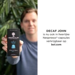 Aroma Club - Cafeïnevrije Koffiebonen 1KG - No. 5 Decaf John - Koffie Intensiteit 3/5 -KoffieLuxe Aanbiedingen Winkel 1200x1200 181