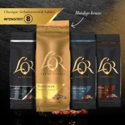 L'OR Koffiebonen Variatiepakket - 4x 500 Gram -KoffieLuxe Aanbiedingen Winkel 1200x1200 188