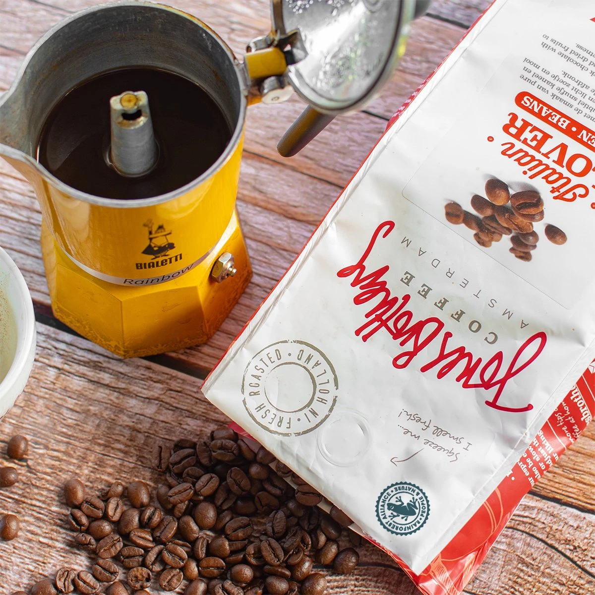 Jones Brothers Coffee Koffiebonen Italian Lover – 6 X 500 Gram 3 Jones Brothers Coffee Koffiebonen Italian Lover – 6 X 500 Gram - Afbeelding 3