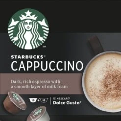 Starbucks By Dolce Gusto Cappuccino Capsules - 36 Koffiecups -KoffieLuxe Aanbiedingen Winkel 1200x1200 2