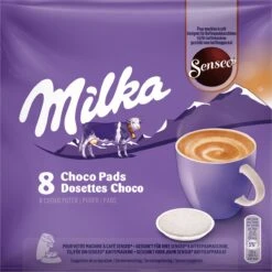 Senseo Milka Pads - 4 X 8 Pads - Warme Chocolademelk 11 Senseo Milka Pads - 4 X 8 Pads - Warme Chocolademelk -KoffieLuxe Aanbiedingen Winkel 1200x1200 263