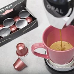 Aroma Club - Nespresso Compatible Capsules (120 St.) - No. 4 Fair Frank - Intensiteit 4/5 - Espresso - 100% Aluminium Koffiecups 12 Aroma Club - Nespresso Compatible Capsules (120 St.) - No. 4 Fair Frank - Intensiteit 4/5 - Espresso - 100% Aluminium Koffiecups -KoffieLuxe Aanbiedingen Winkel 1200x1200 32