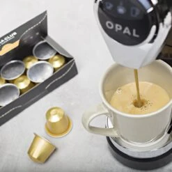 Aroma Club - Nespresso Compatible Capsules (120 St.) - No. 2 Smooth James - Intensiteit 3/5 - Espresso & Lungo - 100% Aluminium Koffiecups -KoffieLuxe Aanbiedingen Winkel 1200x1200 40