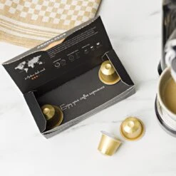 Aroma Club - Nespresso Compatible Capsules (120 St.) - No. 2 Smooth James - Intensiteit 3/5 - Espresso & Lungo - 100% Aluminium Koffiecups -KoffieLuxe Aanbiedingen Winkel 1200x1200 41