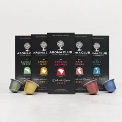 Aroma Club - Nespresso Compatible Capsules (120 St.) - No. 2 Smooth James - Intensiteit 3/5 - Espresso & Lungo - 100% Aluminium Koffiecups -KoffieLuxe Aanbiedingen Winkel 1200x1200 42