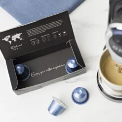 Aroma Club - Nespresso Compatible Capsules (120 St.) - No. 5 Decaf John - Intensiteit 3/5 - Decaf - 100% Aluminium Koffiecups 9 Aroma Club - Nespresso Compatible Capsules (120 St.) - No. 5 Decaf John - Intensiteit 3/5 - Decaf - 100% Aluminium Koffiecups -KoffieLuxe Aanbiedingen Winkel 1200x1200 65