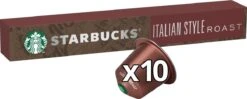 Starbucks By Nespresso Capsules Italian Roast - 12 Doosjes à 10 Koffiecups -KoffieLuxe Aanbiedingen Winkel 1200x480