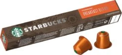 Starbucks By Nespresso Breakfast Blend 120 Koffiecups -KoffieLuxe Aanbiedingen Winkel 1200x542 2