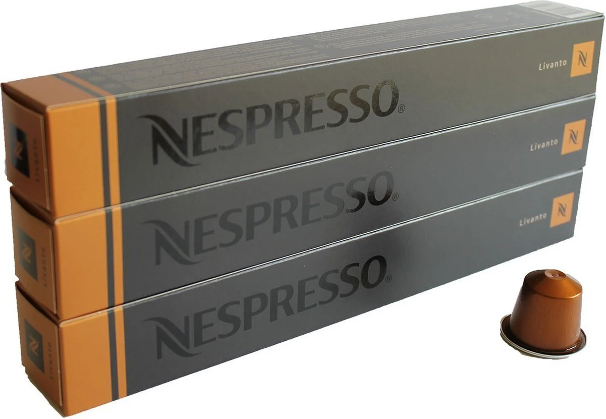 Nespresso - Inspirazione Genova Livanto - Nespresso Cups - 100 Stuks 1 Nespresso - Inspirazione Genova Livanto - Nespresso Cups - 100 Stuks