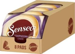 Senseo Cappuccino Choco Koffiepads - 2/9 Intensiteit - 4 X 8 Pads 18 Senseo Cappuccino Choco Koffiepads - 2/9 Intensiteit - 4 X 8 Pads -KoffieLuxe Aanbiedingen Winkel 1200x863