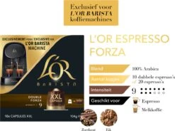 L'OR BARISTA XXL Forza (9) - 5 X 10 Koffiecups 16 L'OR BARISTA XXL Forza (9) - 5 X 10 Koffiecups -KoffieLuxe Aanbiedingen Winkel 1200x895 2