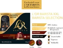 L'OR BARISTA XXL Barista Selection (13) - 5 X 10 Koffiecups -KoffieLuxe Aanbiedingen Winkel 1200x910