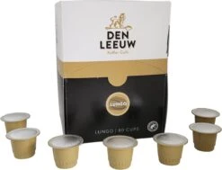 Voordeelpakket: Den Leeuw Lungo (80 Koffiecups) - Roast Koffiecups - Echte Hollandsche Koffie Van Den Leeuw In Nespresso Cups - Nespresso Compatibele Koffie Cups -KoffieLuxe Aanbiedingen Winkel 1200x916 1