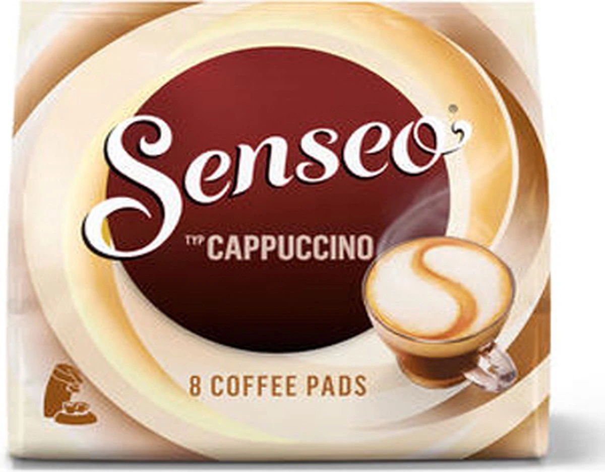 Senseo Cappuccino Koffiepads - 2/9 Intensiteit - 10 X 8 Pads 10 Senseo Cappuccino Koffiepads - 2/9 Intensiteit - 10 X 8 Pads - Afbeelding 10