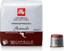 Illy Capsules Iperespresso Arabica Selection Guatemala 6 X 18 Stuks -KoffieLuxe Aanbiedingen Winkel 1200x956